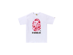 BAPE ABC By Bathing Tee White/Pink