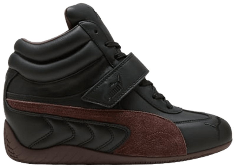 Puma Speedcat Wedge Black Chocolate Brown (Womens)-Puma-pikastore.cz