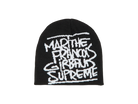 Supreme Marithe Francois Girbaud Beanie Black-Supreme-pikastore.cz