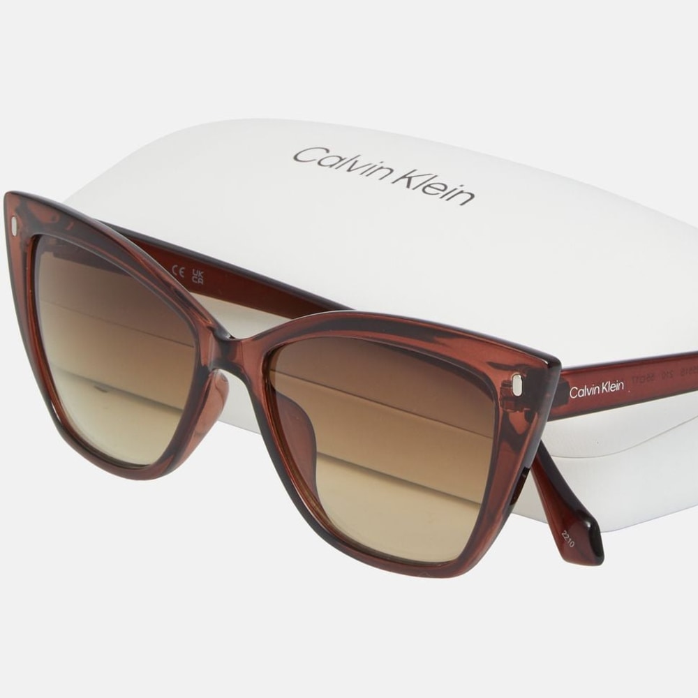 Calvin Klein Sunglasses Brown – briller – foto 3 af 4