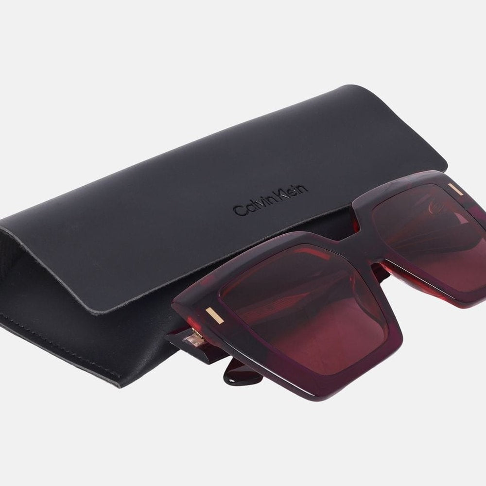 Calvin Klein Sunglasses Burgundy – akcesoria – zdjęcie 3 z 4