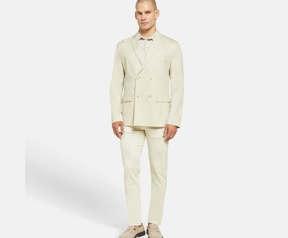 Calvin Klein Suit jacket Beige – kurtka – zdjęcie 6 z 6