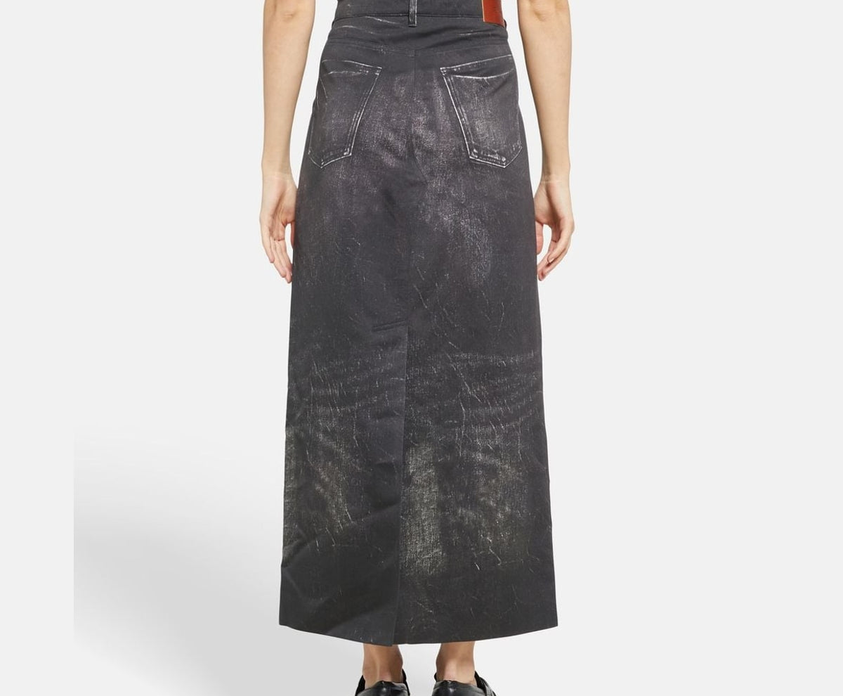 Calvin Klein Denim skirt Black – photo 4 of 5