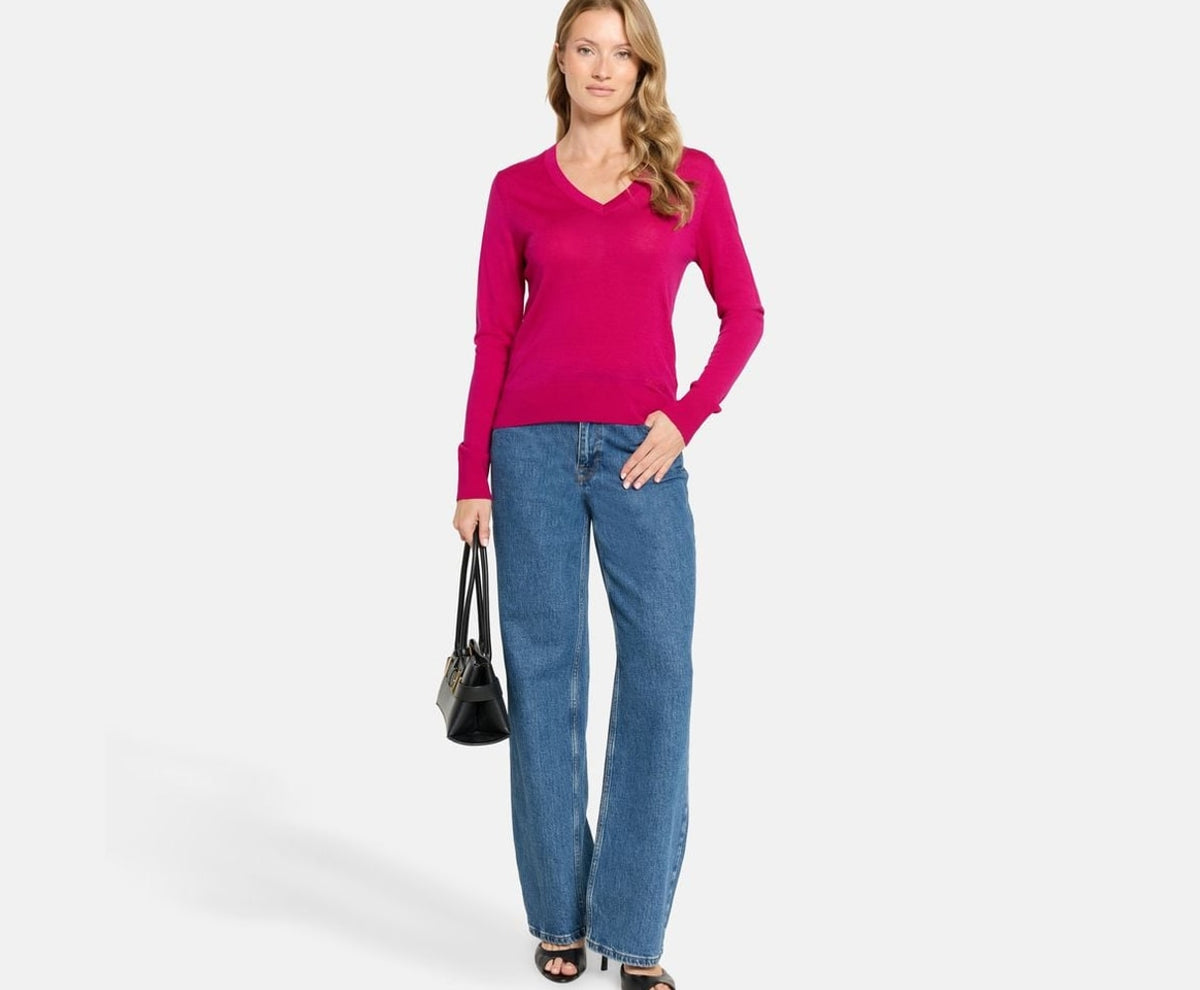Calvin Klein Wool pullover Pink – худі – фото 5 з 5