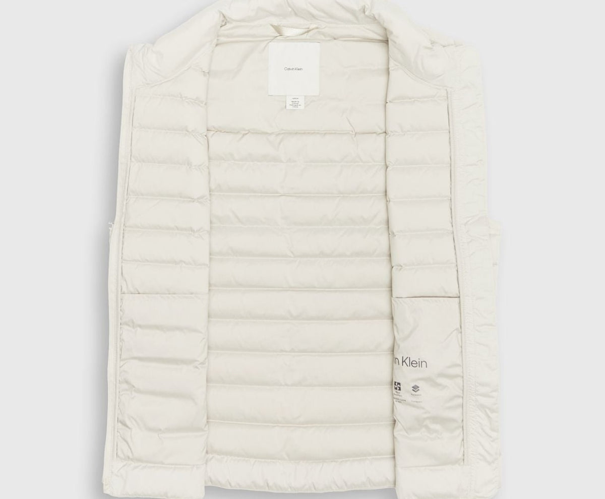Calvin Klein Down gilet Putty – abbigliamento – foto 5 di 6