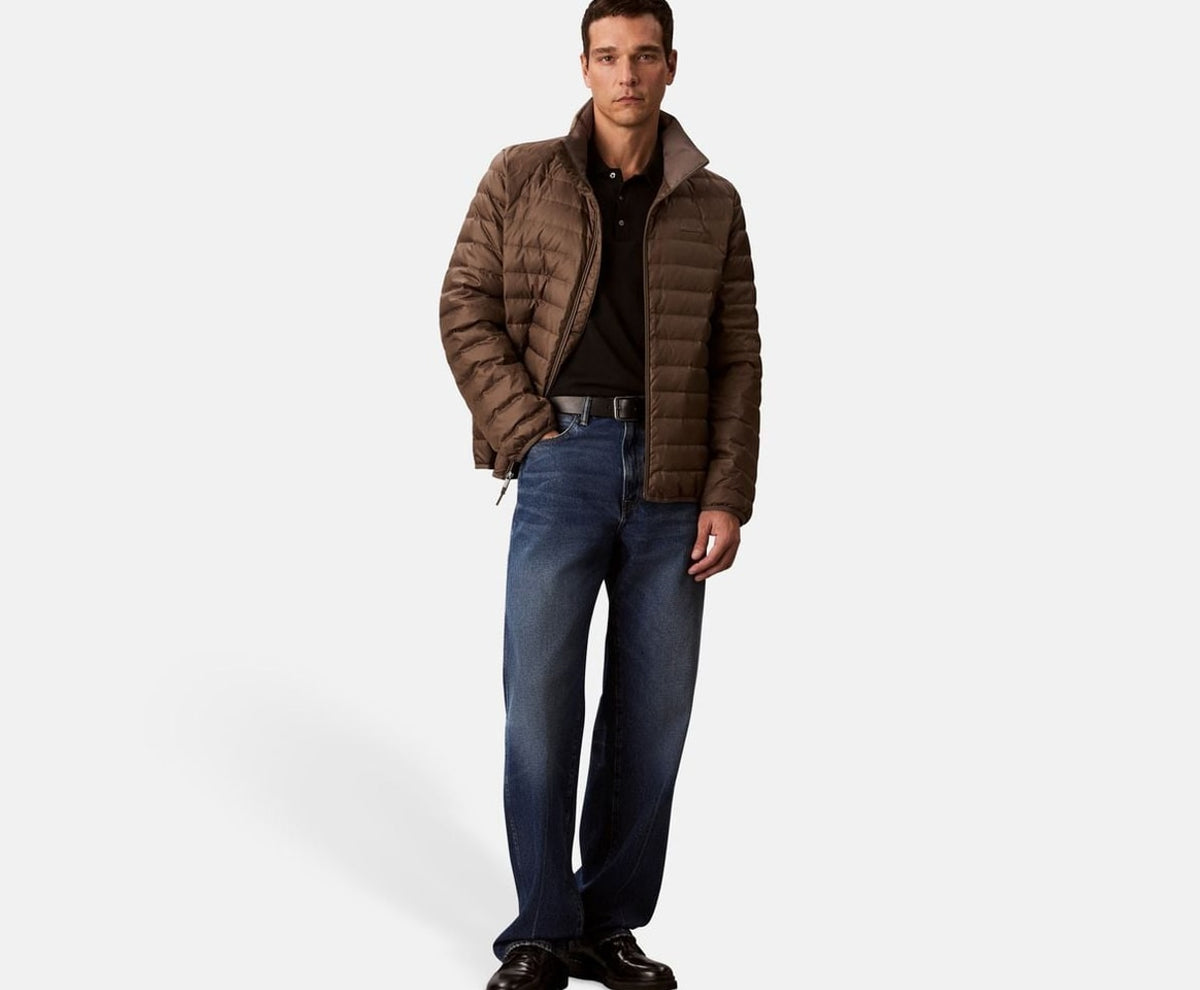 Calvin Klein Quilted jacket Grey – geacă – fotografia 5 din 5