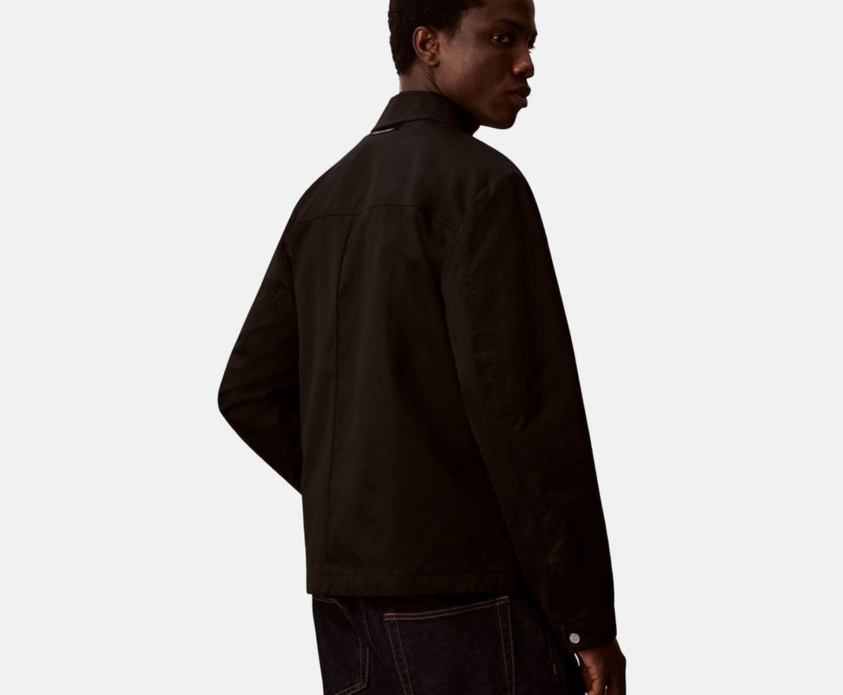 Calvin Klein Shirt jacket Black – bunda – fotka 4 z 5