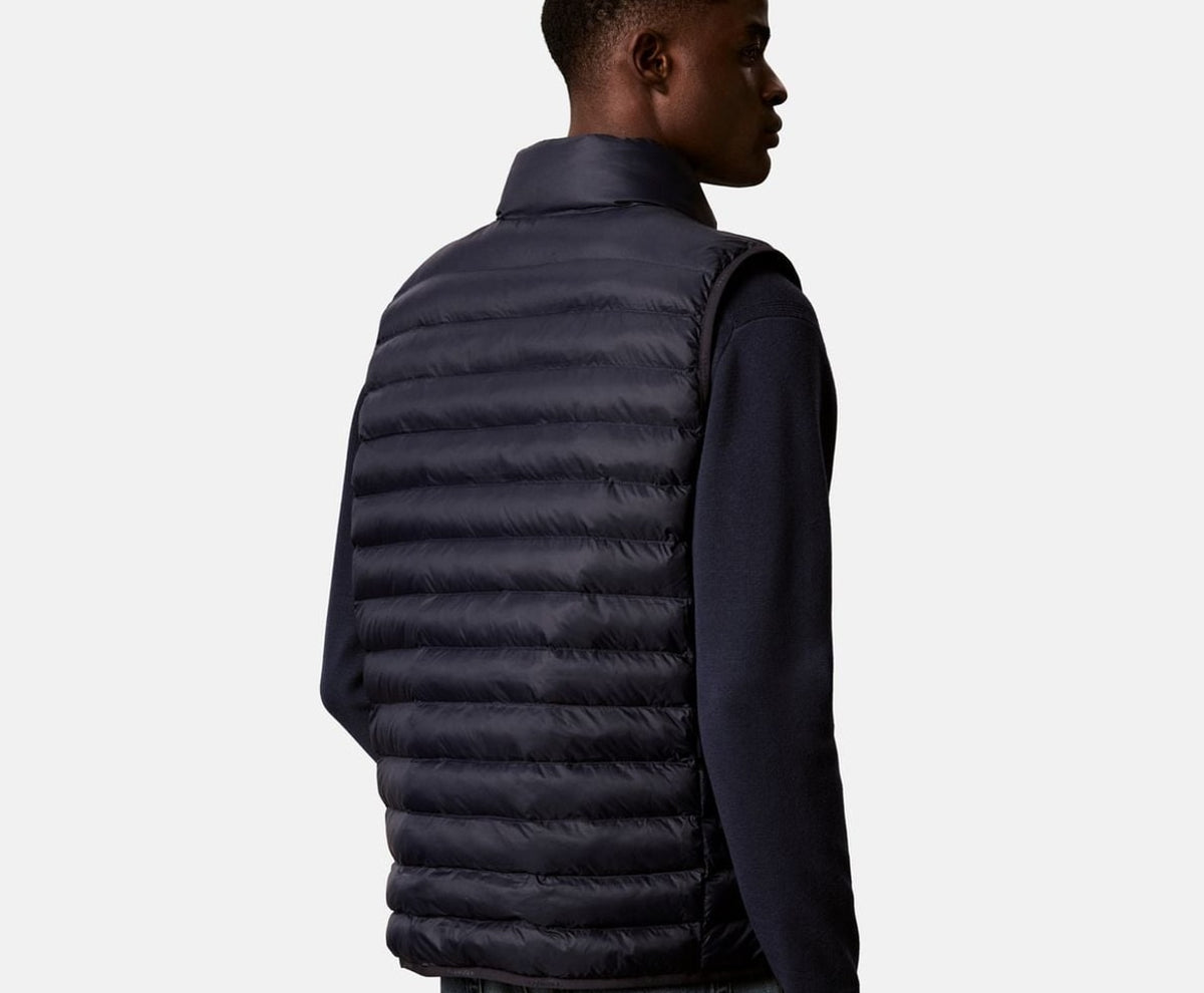 Calvin Klein Quilted gilet Dark Blue – куртка – фото 4 з 5