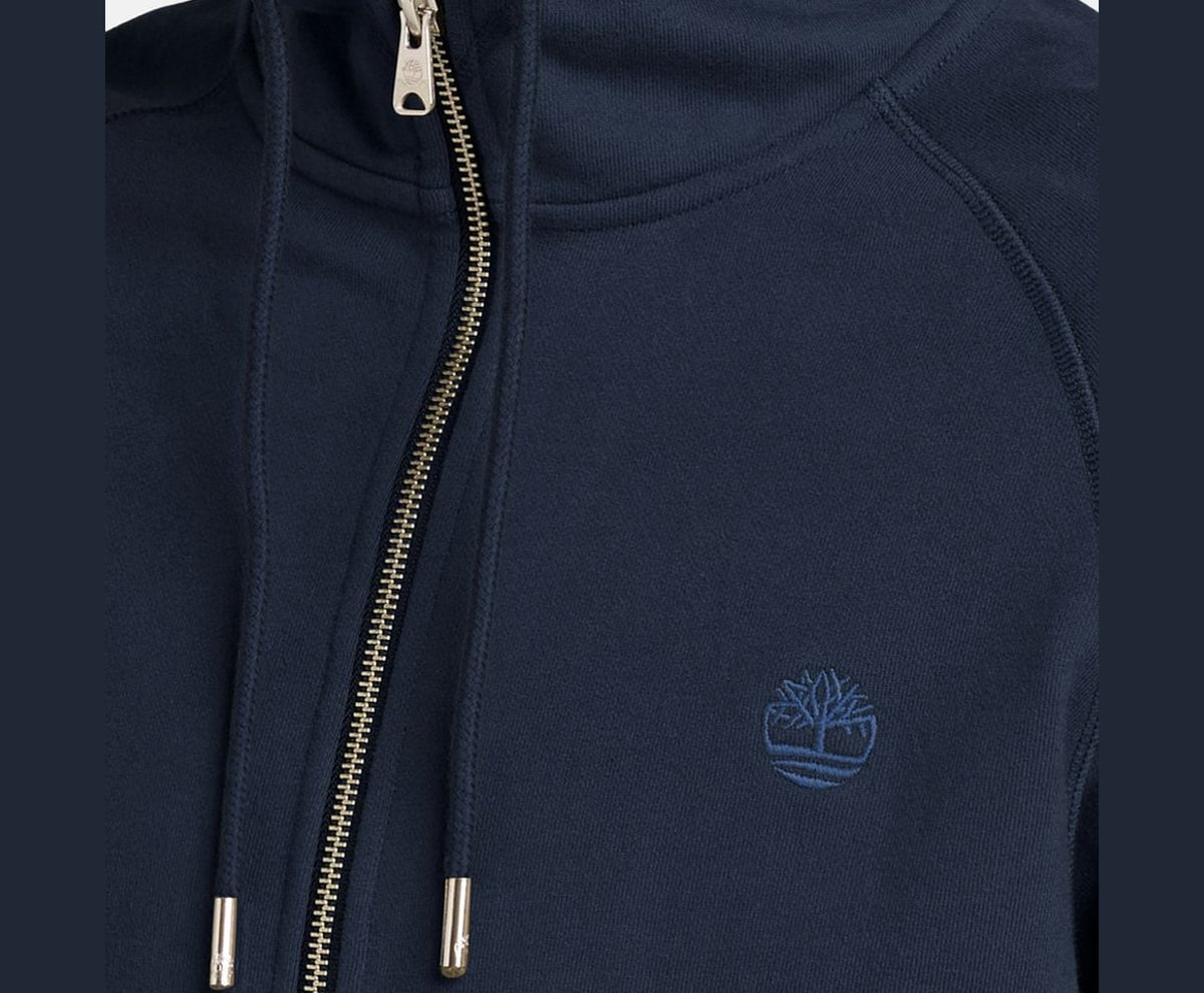 Timberland Hooded sweat jacket Midnight Blue – bluza – zdjęcie 3 z 5