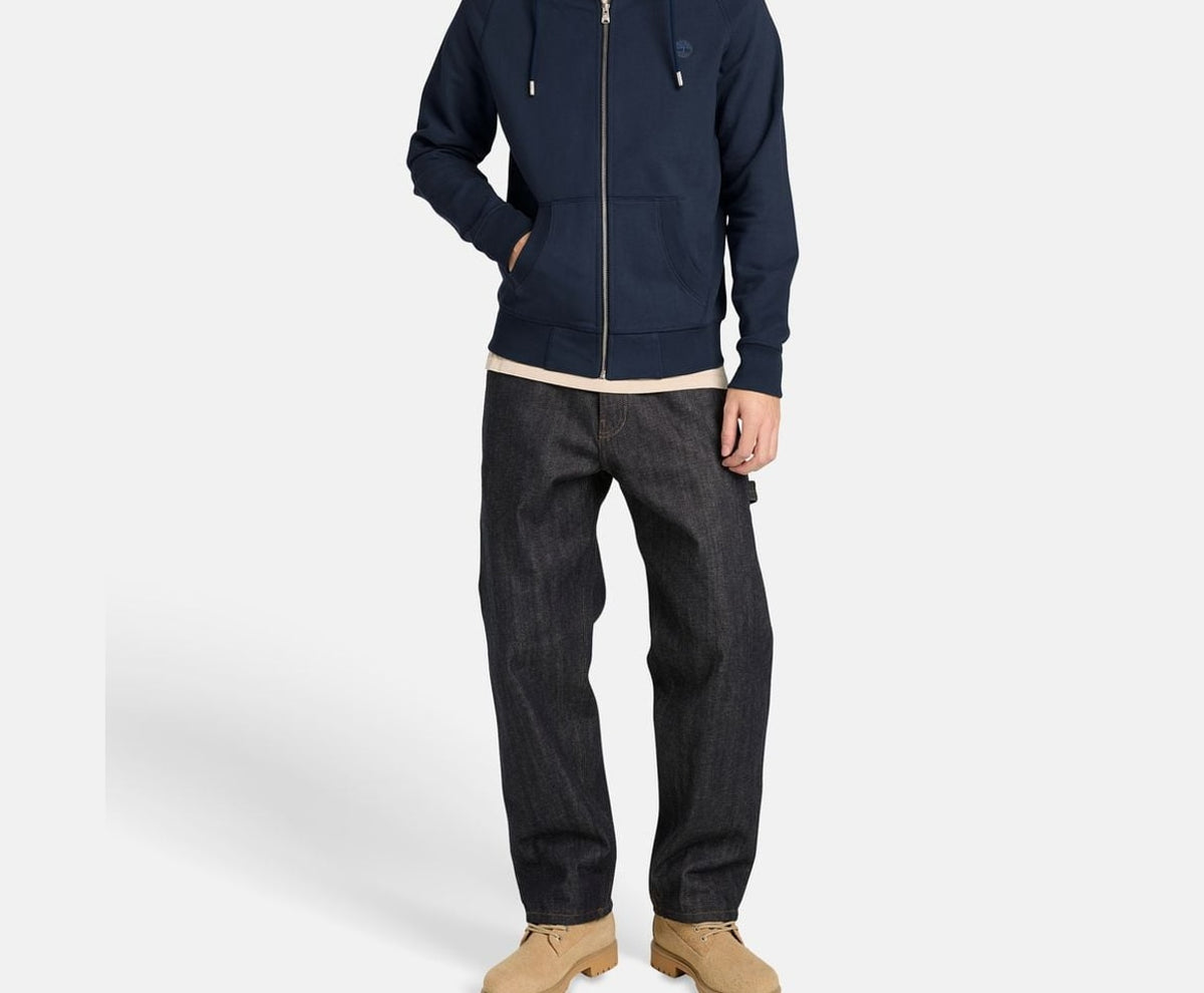 Timberland Hooded sweat jacket Midnight Blue – bluza – zdjęcie 5 z 5