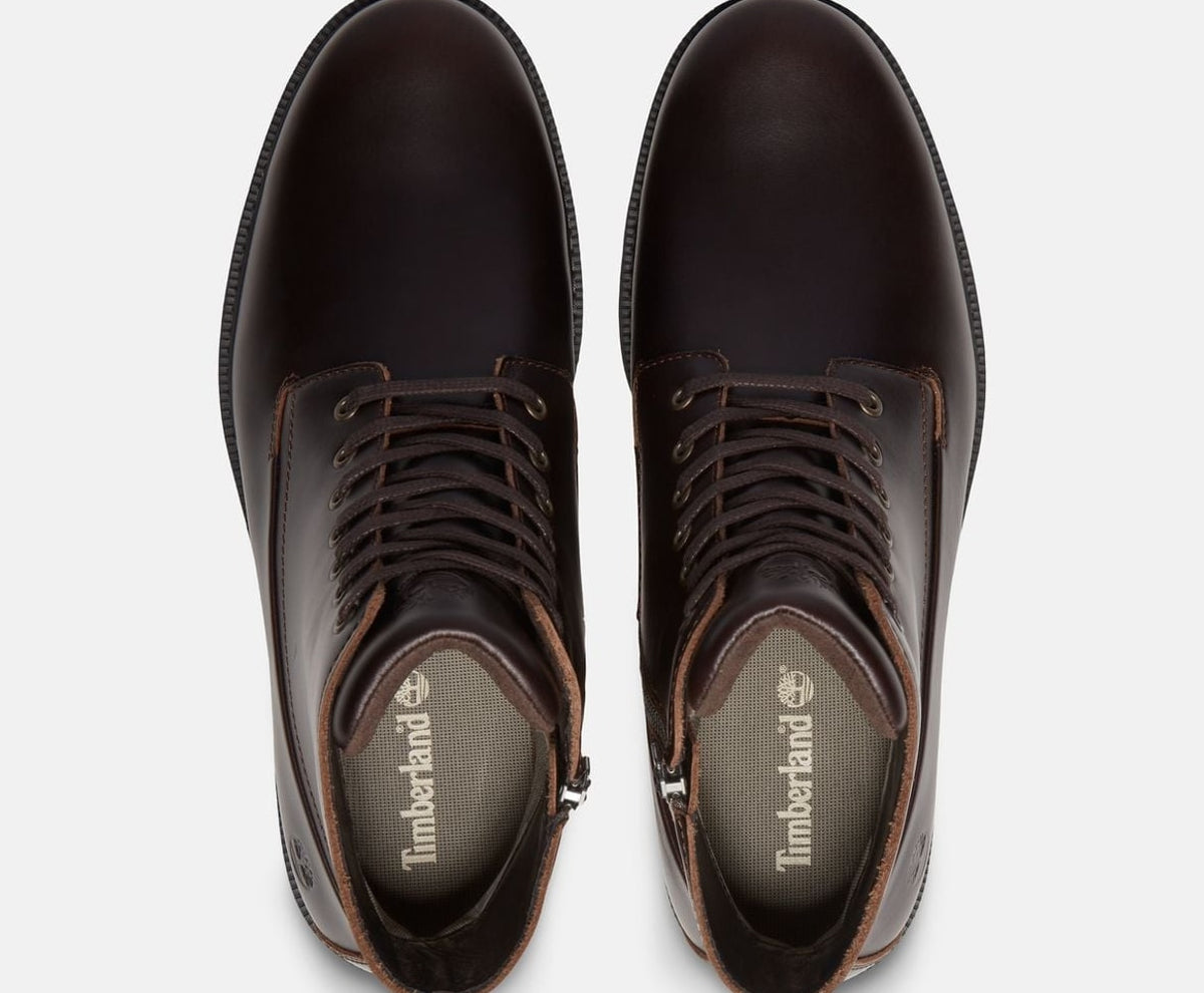 Timberland Lace-up boots Stormbucks Dark Brown – cipő – fotó 3/5
