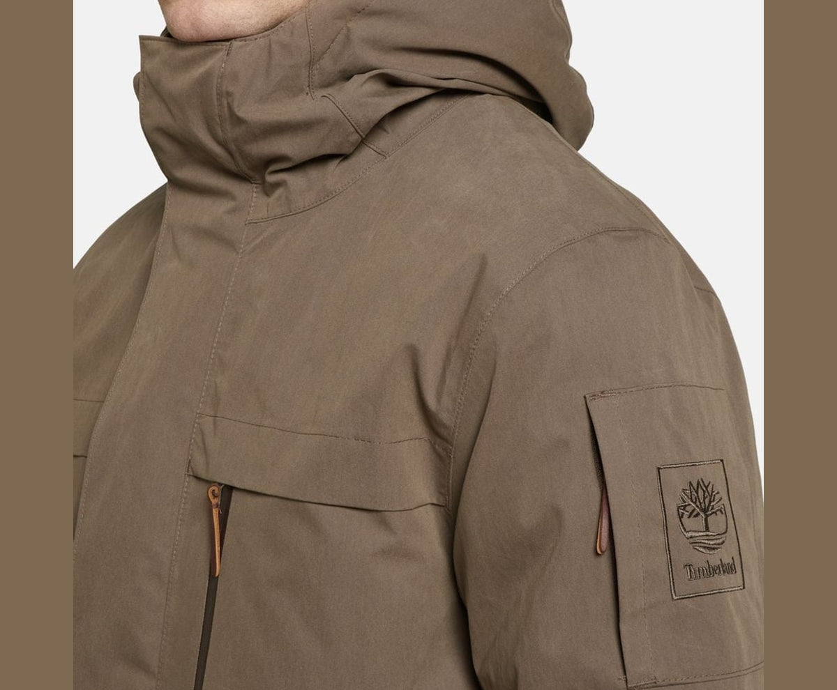 Timberland Down parka Wilmington Brown – dzseki – fotó 3/5