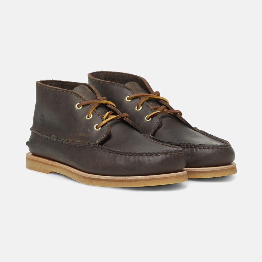 Timberland Lace-up ankle boot Crafted Dark Brown – boty – fotka 2 z 5