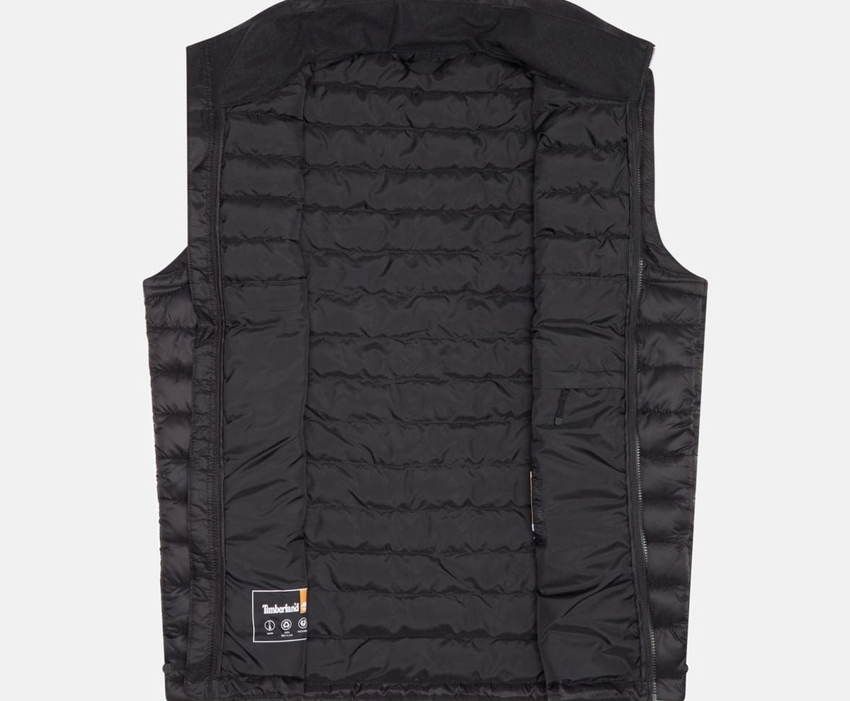 Timberland Quilted gilet Black – dzseki – fotó 5/6