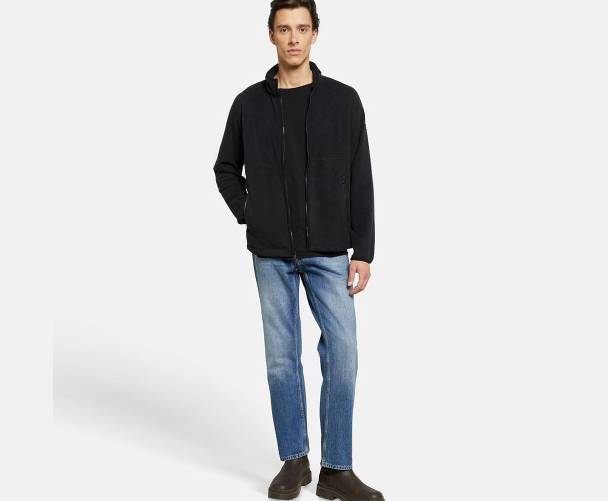 Timberland Fleece jacket Black – bunda – fotka 5 z 5