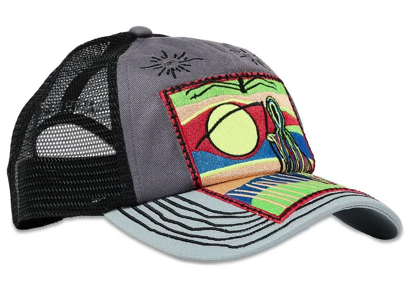 Supreme Reaper Mesh Back 6-Panel Grey-Supreme-pikastore.cz