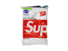 Supreme Hanes Tagless Tees (3 Pack) White-Supreme-pikastore.cz