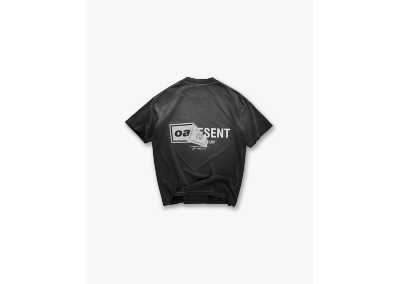 Represent X Oasis Owners Club T-Shirt Stained Black-Represent-pikastore.cz