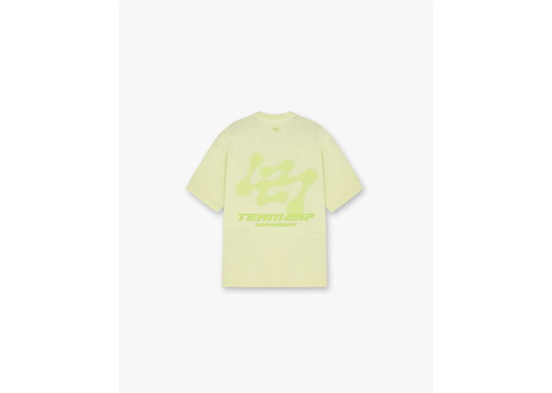 Represent 247 Future Terrains Oversized T-Shirt Shadow Lime-Represent-pikastore.cz