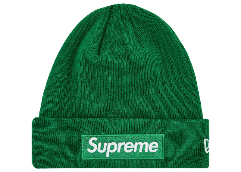 Supreme New Era Box Logo Beanie (FW24) Green-Supreme-pikastore.cz