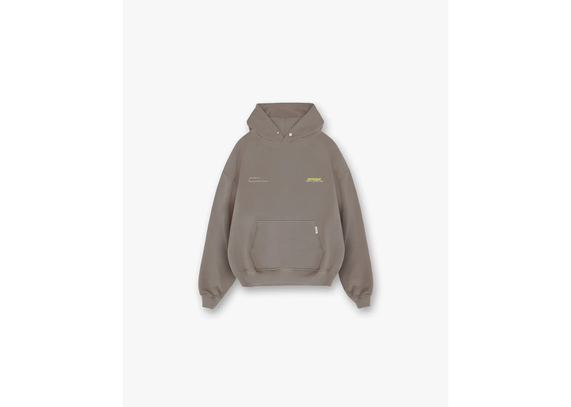 Represent Patron Of The Club Hoodie Washed Olive-Represent-pikastore.cz