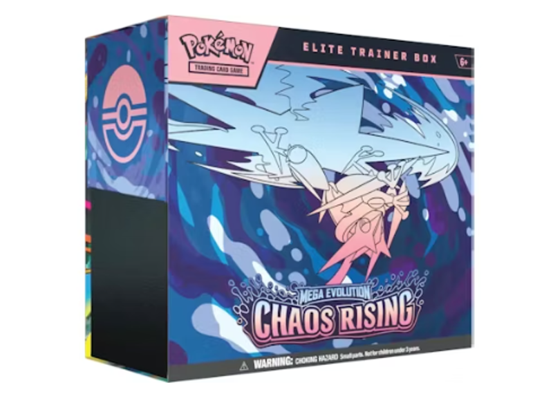 2026 Pokemon Mega Evolution Chaos Rising Elite Trainer Box-Pokemon-pikastore.cz
