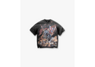Represent X Iron Maiden Steed T-Shirt Stained Black-Represent-pikastore.cz