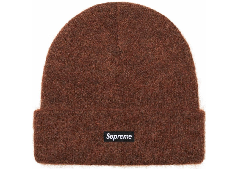 Supreme Mohair Beanie (FW24) Dark Brown-Supreme-pikastore.cz