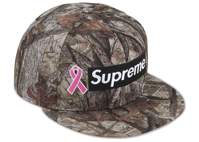 Supreme New Era Breast Cancer Awareness Box Logo TrueTimber HTC Fall Cam-Supreme-pikastore.cz