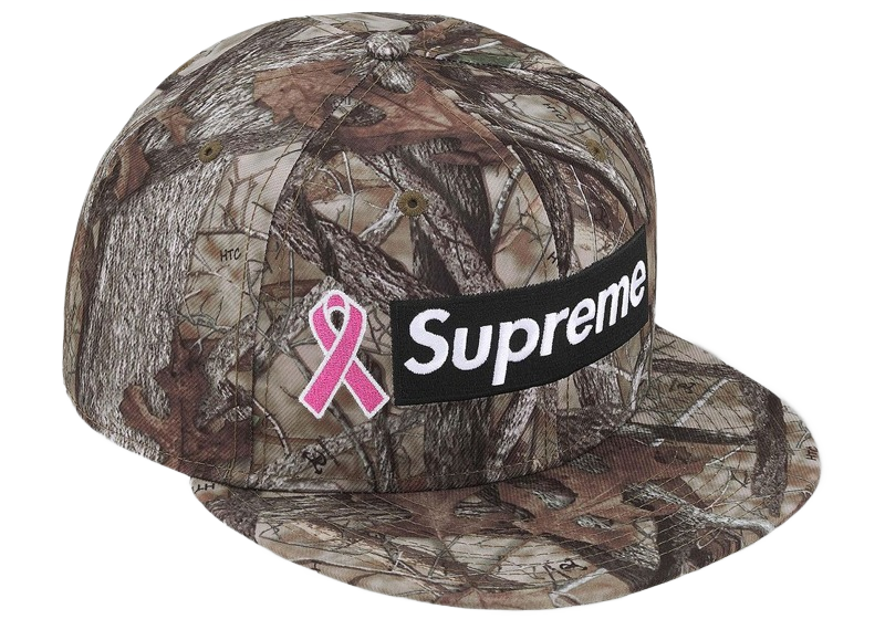 Supreme New Era Breast Cancer Awareness Box Logo TrueTimber HTC Fall Cam-Supreme-pikastore.cz