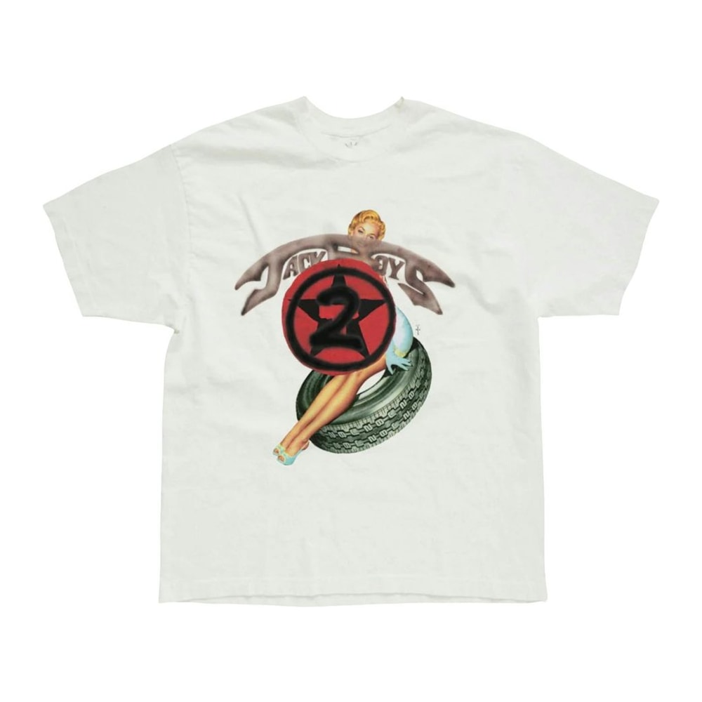 Travis Scott Jackboys 2 C1 Tee White – tričko