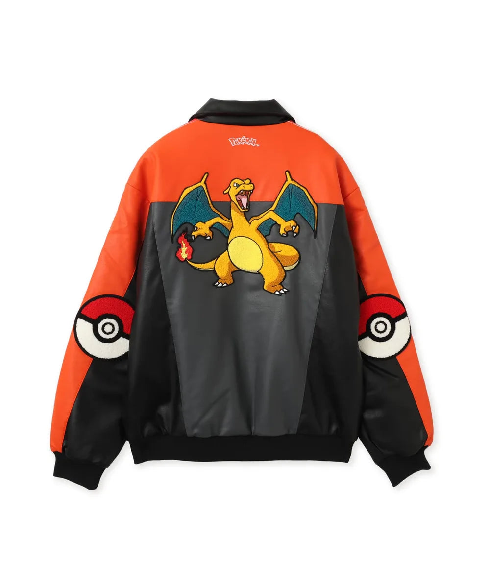 adidas x Pokémon 8 Ball Charizard Jacket Black/Collegiate Orange – dzseki