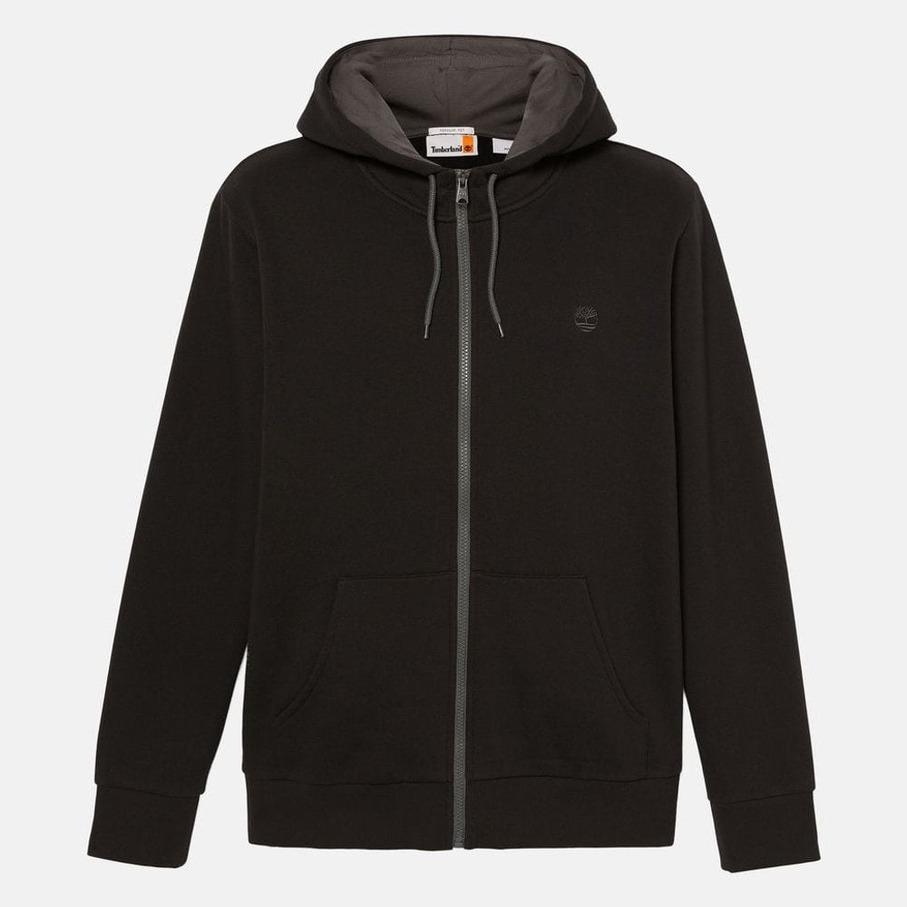 Timberland Hooded sweat jacket Black – hættetrøje, sort