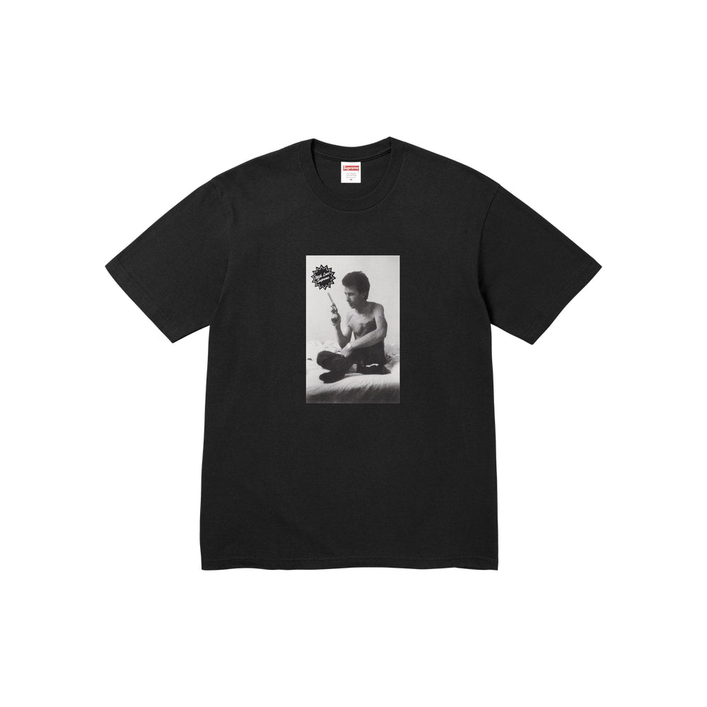 Supreme x Larry Clark Gun Tee Black – tričko