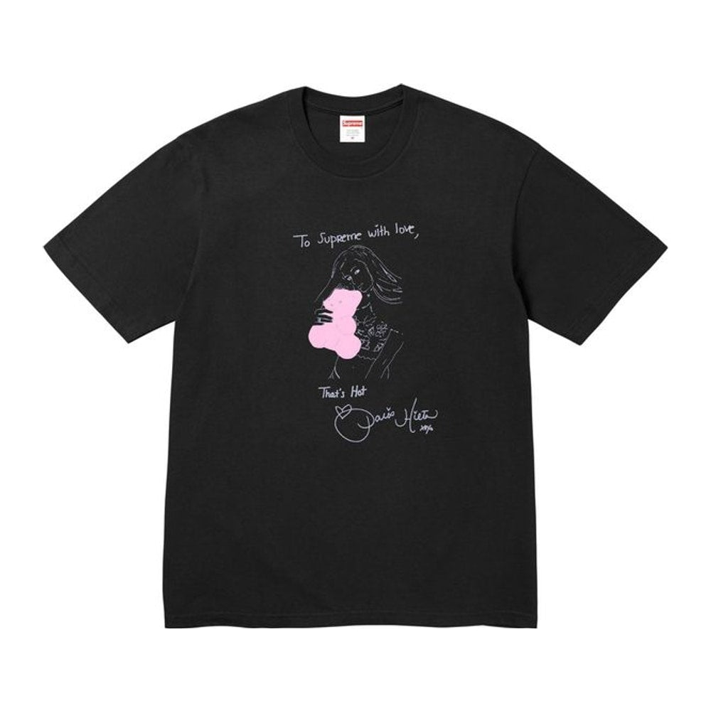Supreme Paris Tee Black – T-Shirt