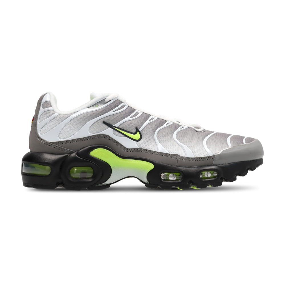 Nike Air Max Tuned 1 "Neon" White Neon Yellow Pearl Grey – Sneaker, weiß