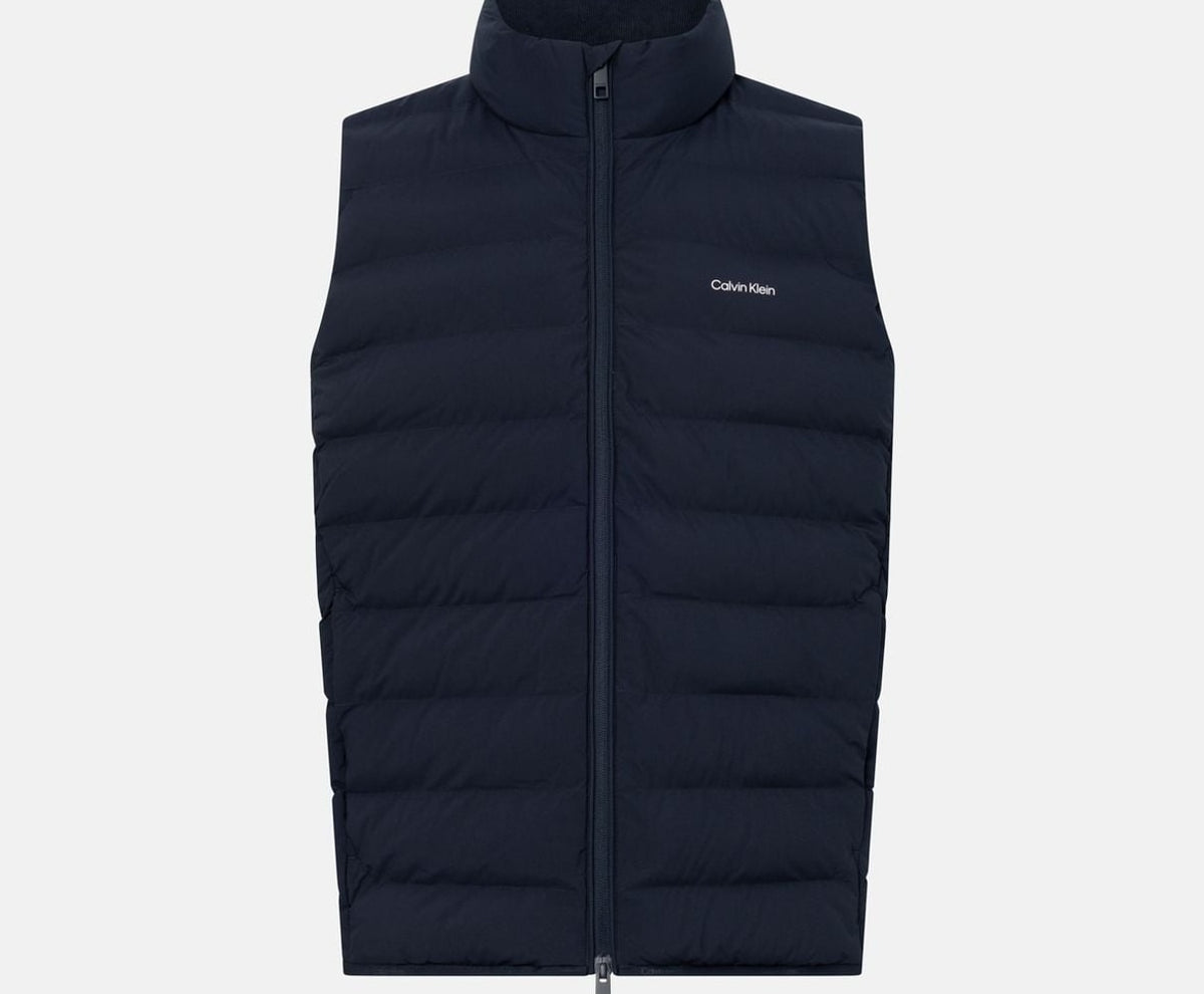 Calvin Klein Quilted gilet Dark Blue – одяг