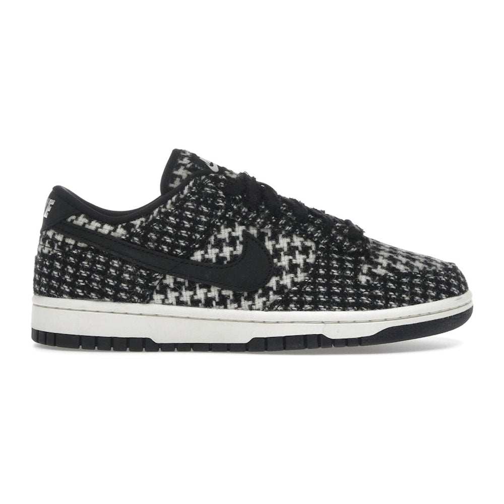Nike Dunk Low Harris Tweed White Black Multi (Women's) – tenisky, černá