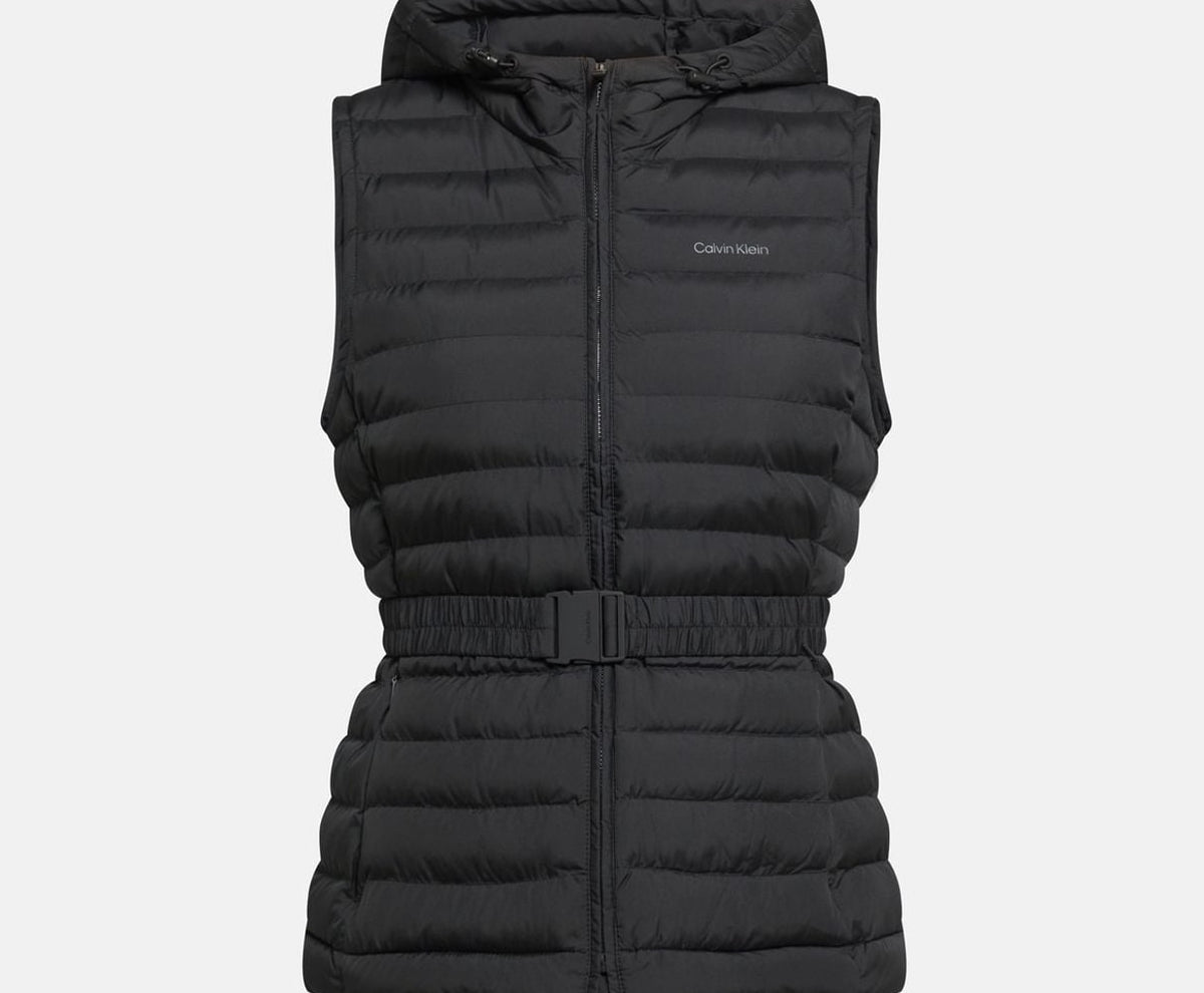 Calvin Klein Quilted gilet Black – îmbrăcăminte, negru