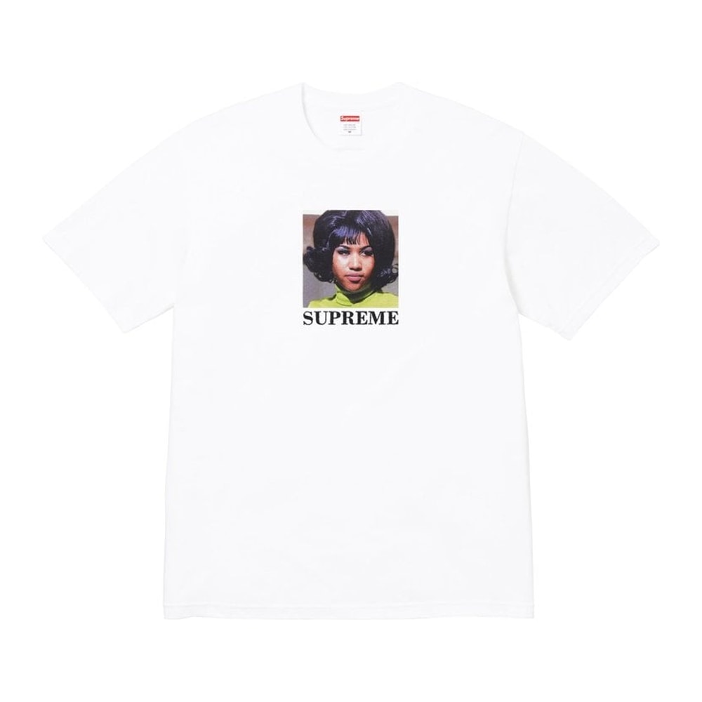 Supreme Aretha Tee White – T-Shirt