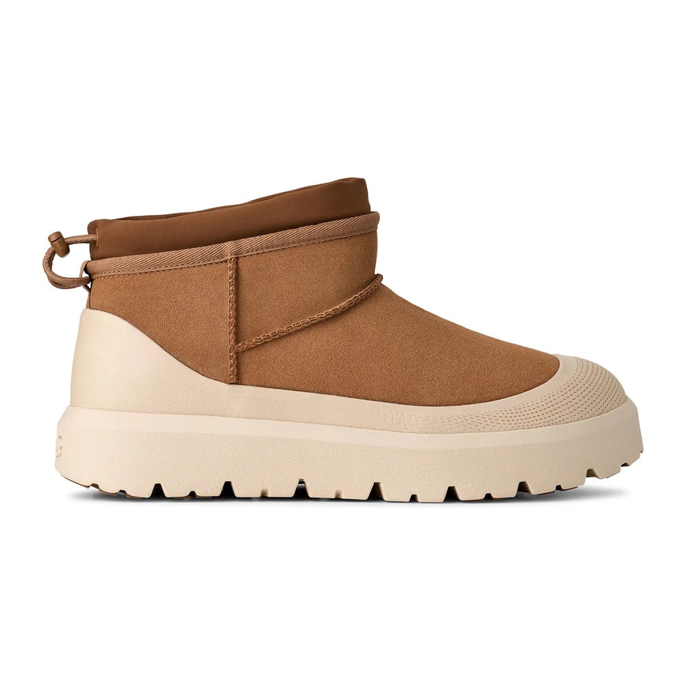 UGG Classic Ultra Mini Weather Hybrid Boot Chestnut Whitecap – boty, oranžová