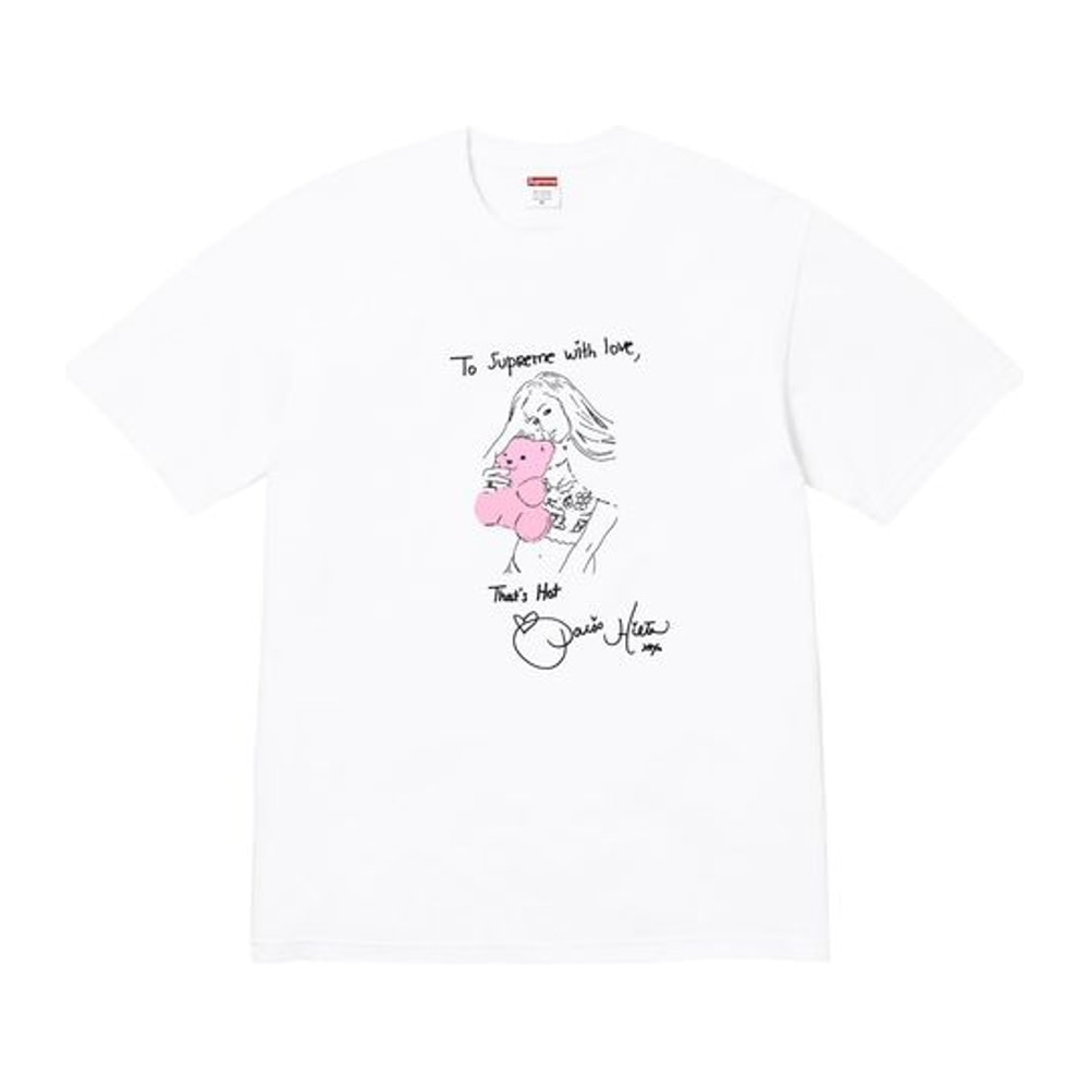 Supreme Paris Tee White – T-Shirt