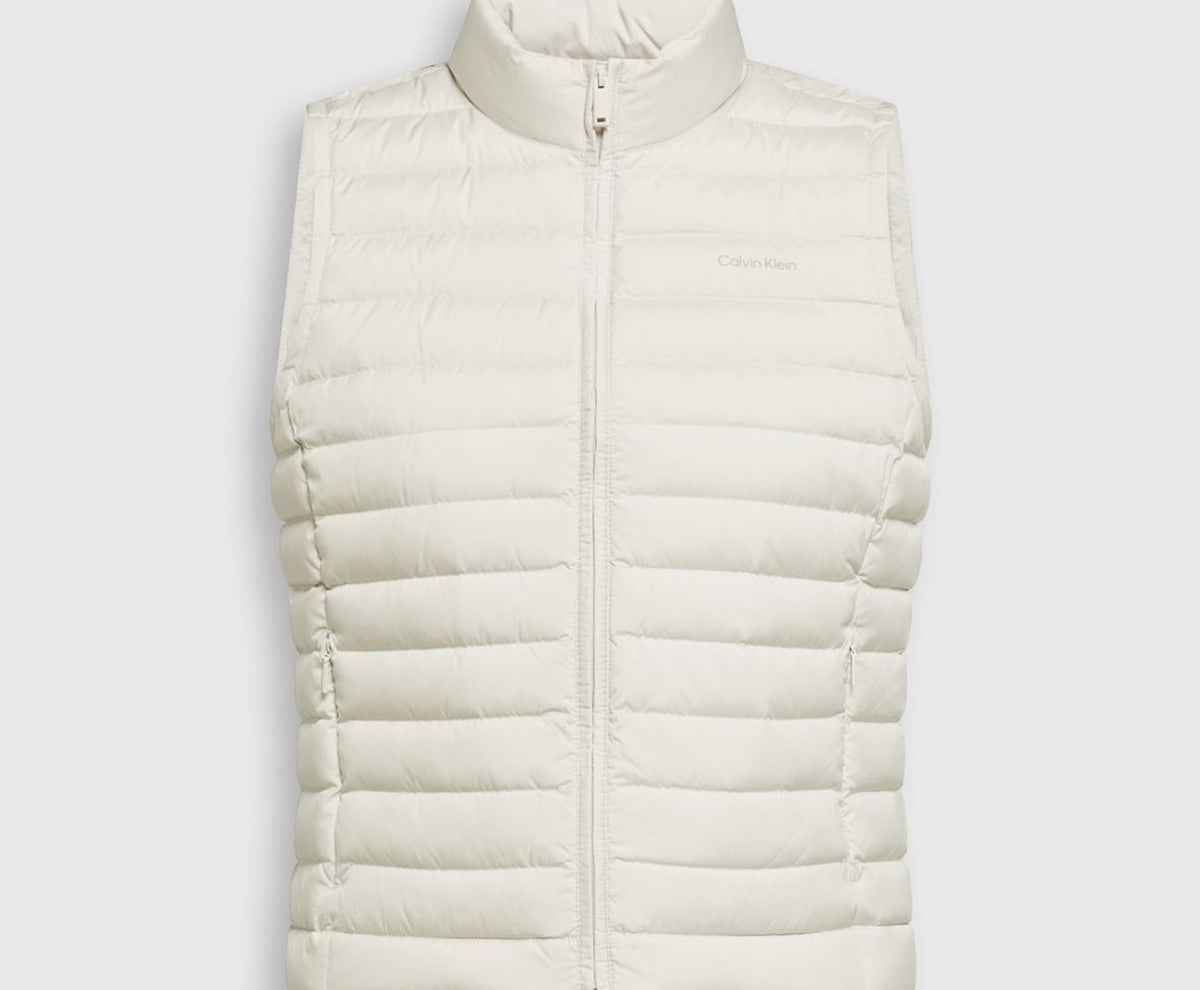 Calvin Klein Down gilet Putty – ruházat