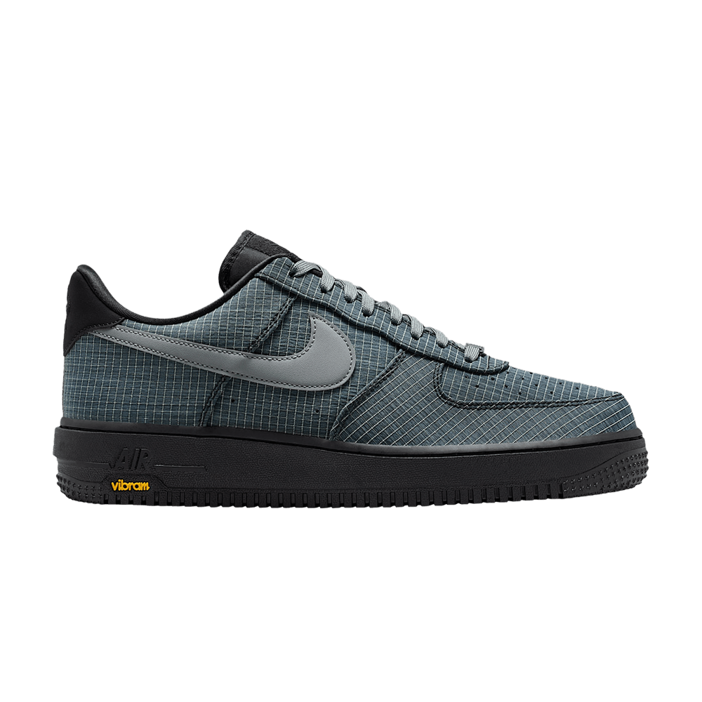 Nike Air Force 1 07 LX Vibram Black Light Lemon Twist Smoke Grey – chaussures, bleu