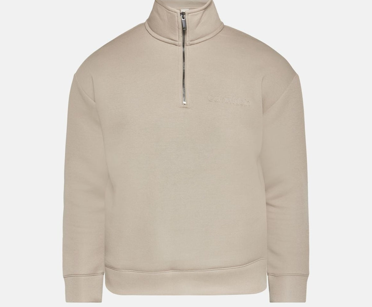 Calvin Klein Sweatshirt Soft Beige – hættetrøje