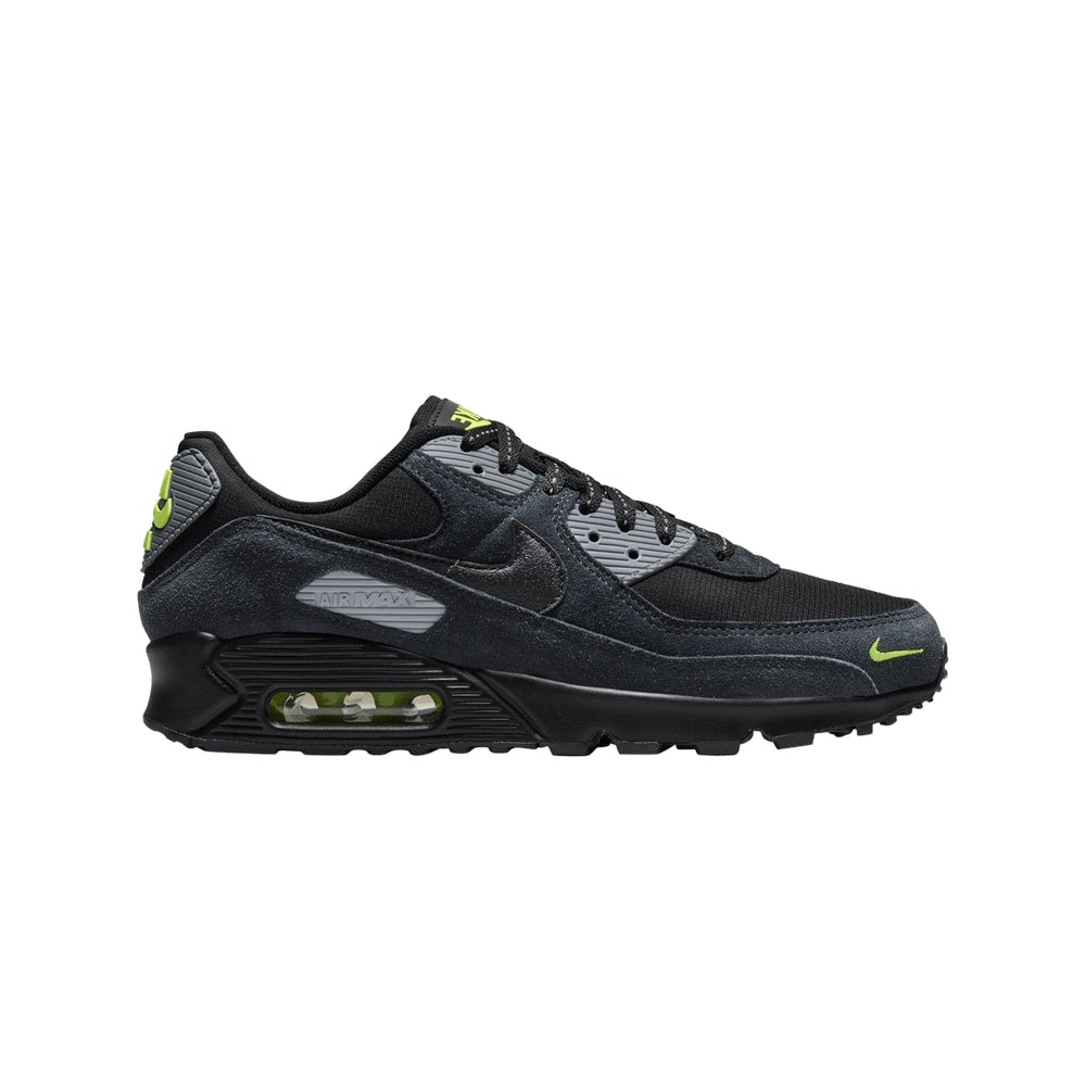 Nike Air Max 90 Black Cool Grey Volt – cipő, fekete