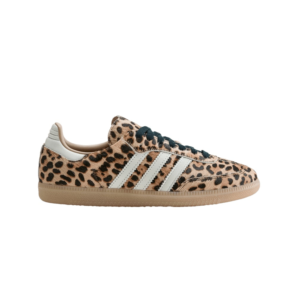 adidas Samba OG Leopard Magic Beige (Women's) – boty, oranžová