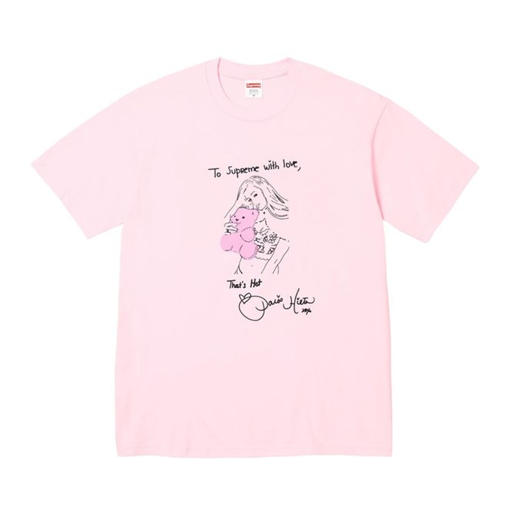 Supreme Paris Tee Light Pink – T-Shirt