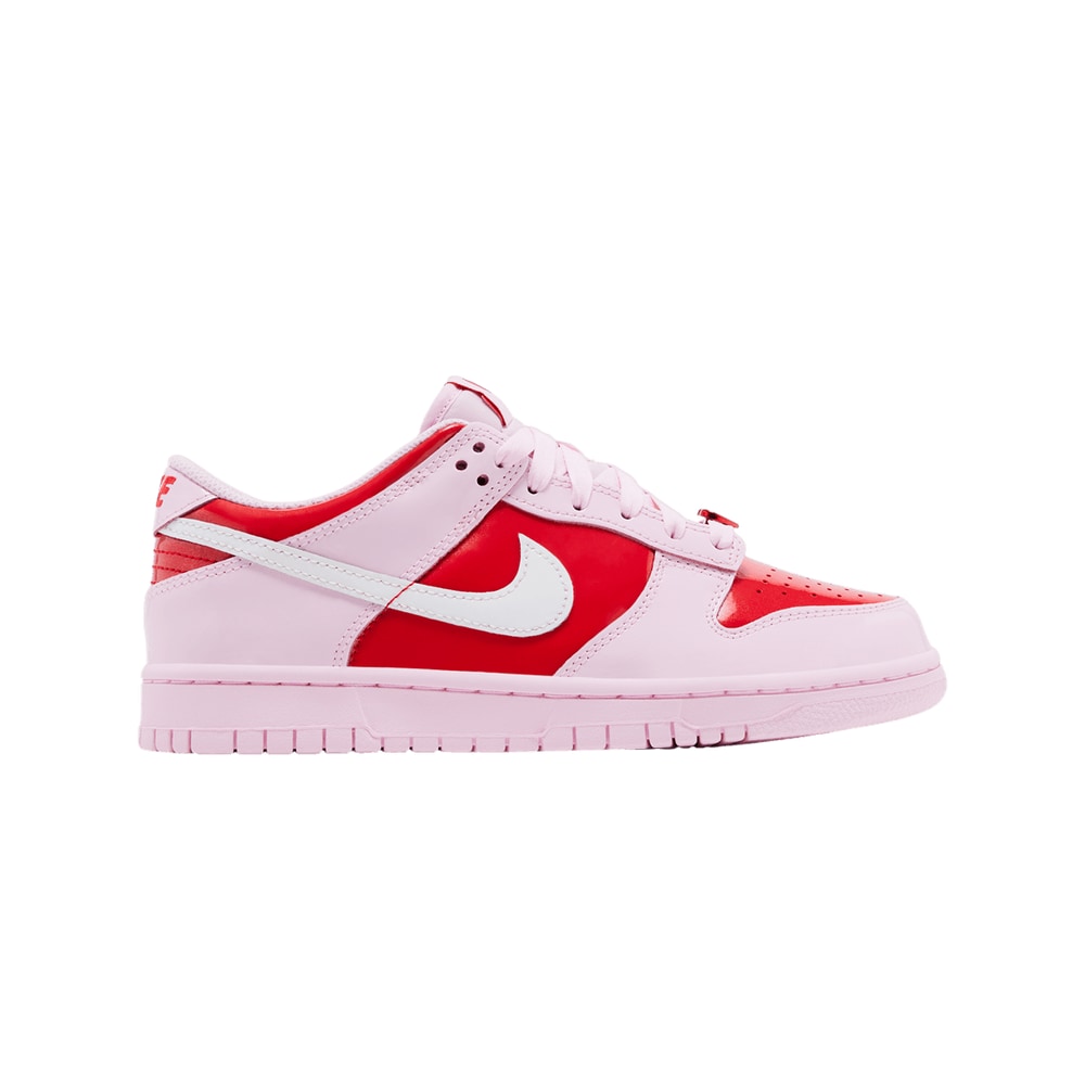 Nike Dunk Low GS Pink Valentiness Day 2026 – boty, červená