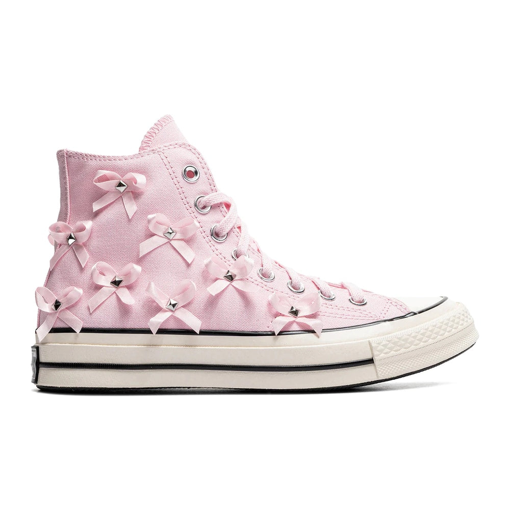 Converse Chuck 70 Hi Bow Studded Pink Frosting (Women's) – tenisky, růžová